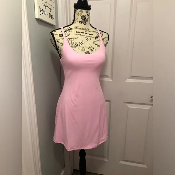 Built In Shorts and Bra Dress - Picture 4 of 5